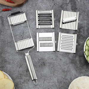 New Multi-purpose <b>Vegetable</b> <b>Slicer</b> Stainless Steel Grater Cutter Shredders Fruit Potato Peeler Carrot Grater Kitchen Accessories - Product Image 2