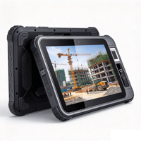 Tablet PC Android Tangguh 8 Inci Android 11 6+128Gb MMTK6765 Baterai Lepas Pasang 8000Mah Pengumpul Data Luar Ruangan