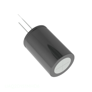 Condensateur radial original traversant 150 µF UAQ2D151MHD6 CAP ALUM 150UF 20% 200V - Product Image 1