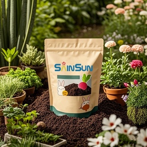 Bolsas de Plástico de Fondo Plano de 5L, 9L, 10L y 1L para Fertilizantes, Bolsas de Plástico para Envasado de Tierra y Fertilizantes Orgánicos para Plantas - Product Image 6
