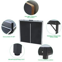 Table de Tennis de Table Portable, panneau MDF de taille moyenne, intérieur et extérieur, Table de Ping Pong pliable avec filet 60 "x 30", panneau TT