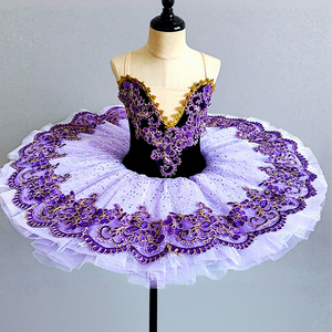 Mới nhất Váy Tutu Ballet Ballet cho trẻ em Hồ Thiên Nga Trang Phục Trẻ Em Múa Bụng Trang Phục Biểu Diễn Sân Khấu Đầm - Product Image 4