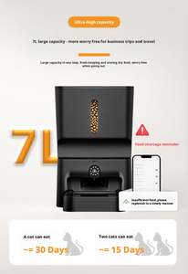 Comedero Automático para Perros y Gatos con Control Remoto, Alimentación Cuantitativa Programada, Dispositivo de Monitoreo Inteligente - Product Image 5