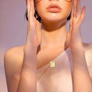 Gold Plated Stainless Steel Necklace Waterproof Cross Border Multi Seamless Reliable Jewelry Supplier Anti-drop Stone Design - Product Image 4