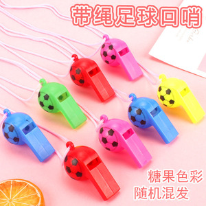 Sifflet de football avec corde, grand accessoire portable pour les matchs de football, cadeau pour la maternelle - Product Image 5