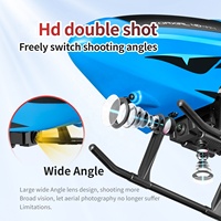 Hélicoptère RC 4DRC M4 grande taille 72 cm avec caméra 480P, évitement d'obstacles, transmission WiFi FPV, vol stationnaire stable, jouet quadricoptère RC