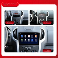 Radio para Auto con Sistema Android, Navegación GPS, Octa-Core, Doble DIN, Pantalla de 9 Pulgadas, para ISUZU D-MAX 2015-2017