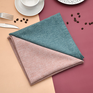 Serviettes <span class=keywords><strong>de</strong></span> restaurant <span class=keywords><strong>de</strong></span> mariage réutilisables <span class=keywords><strong>en</strong></span> <span class=keywords><strong>tissu</strong></span> <span class=keywords><strong>de</strong></span> lin <span class=keywords><strong>de</strong></span> coton bon marché <span class=keywords><strong>en</strong></span> gros pour la <span class=keywords><strong>table</strong></span> à manger - Product Image 1