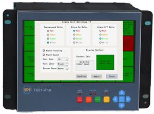 Annunciatore di Allarme a 24 Canali con Alimentazione Windows 20-60VDC o 80-260VAC, Supporto IRIG-B o SNTP GDEPRI T651-ANN - Product Image 3