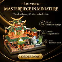 Jiyazhai Modèle de puzzle métallique DIY Kit 3D Éducatif Vente en gros Personnalisé Jouet STEM Cadeau Décoration Direct Usine OEM CE EN71