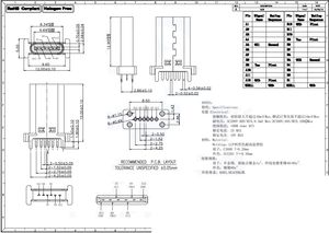 หัวต่อแบบ Type-C 6 พิน แบบเสียบผ่านรู แนวตั้ง สำหรับชาร์จ USB ความยาว 11.5/12.0/13.0/13.7/15.0 มม. บรรจุภัณฑ์แบบม้วนเป็นตัวเลือกเสริม - Product Image 6