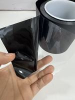Ruban PET noir mat résistant aux hautes températures pour isolation électronique et occultation de la lumière, ruban ignifuge occultant