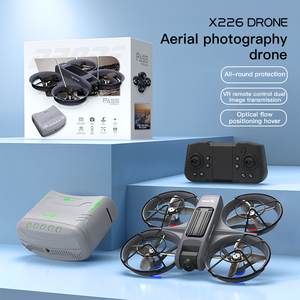 New X226 VR Brushless Portable <b>Mini</b> Kids FPV Drone With Dual <b>Cameras</b> Optical Flow Positioning VR Display RC Drones - Product Image 2