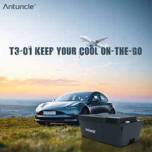 <strong>12V</strong> Tesla Car <strong>Fridge</strong> 20L Digital Coolbox Compact Refrigerator Freezer High-end <strong>Fridge</strong> for Tesla Model 3 - Product Image 3