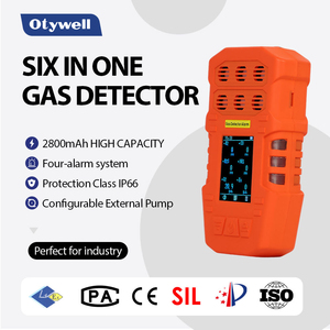 Otywell Original OT137 Portable 6 In 1 LCD Gas Detector Multi Gas Monitor With High Accuracy For O2 CO H2S LEL CO2 NH3 - Product Image 5