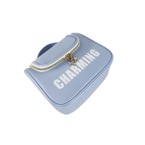 Vietnam Case with Zipper Closure <b>Makeup</b> <b>Box</b> <b>Storage</b> Women's Luxury Large-Capacity Travel Portable PU Leather Cosmetic Bag - Product Image 4