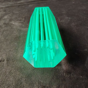 Colonne de guidage lumineux décorative en PMMA, en verre acrylique organique hexagonal coloré, pour éclairage - Product Image 5