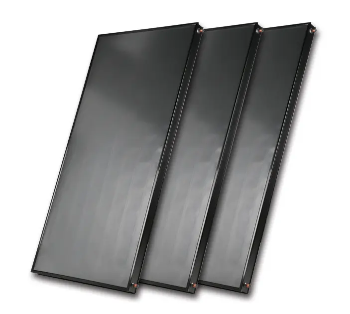 Top quality solar flat panel collector with Solar Keymark