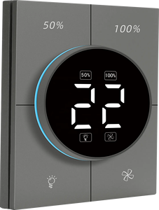 Tuoantuya nhà thông minh ZigBee núm Fan Dimmer với chuyển đổi ánh sáng Wifi tuya cuộc sống thông minh ánh sáng Dimmer chuyển đổi - Product Image 2