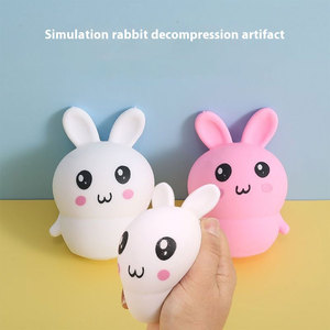 Juguete de Peluche de Conejo de Simulación, Divertido y Antiestrés, Regalo para Niños, Juguete Creativo para Bromas, Jincan - Product Image 2