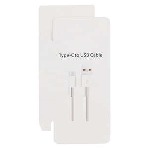 Scatola di Imballaggio per Accessori Cellulari all'Ingrosso, Confezione in Carta per USB Type-<span class=keywords><strong>C</strong></span> a Type-<span class=keywords><strong>C</strong></span>, USB a Micro V8 - Product Image 2
