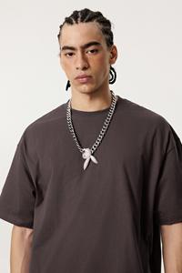T-shirt Homme Oversize en Coton de Haute Qualité 235 g/m² à Col Rond, Sensation Fraîche, Vente en Gros - Product Image 2
