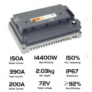 Moteur QS MOTOR 138 3000W avec Votol Em150 -2sp 72V 100KPH, type à courroie, pour moto tout-terrain, état neuf - Product Image 3