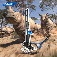 PrintPro UV 3D imprimante murale Machine automatique verticale Robot ignifuge murale panneau imprimante pour théâtre