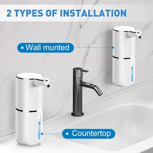 USB Charging Automatic Induction Foam Soap Dispenser 4-<b>Level</b> Touch-Free Electric Hand Washing Machine With Infrared for Hotels - Product Image 4