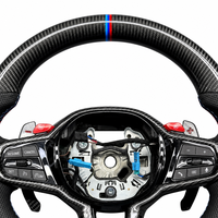 Volant en fibre de carbone pour BMW G11 G30 G31 G32 X3 G01 X4 G02 M2 G87 M3 G80 M4 G82 G42 G20 M5 F90, accessoires de voiture personnalisés