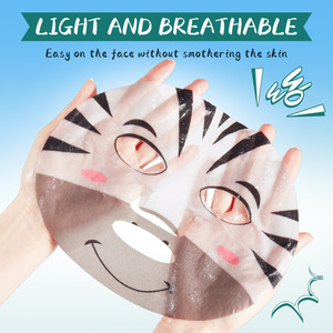 Maschera Viso Idratante e Nutriente SADOER con Disegni di Animali Cartoon - Product Image 3