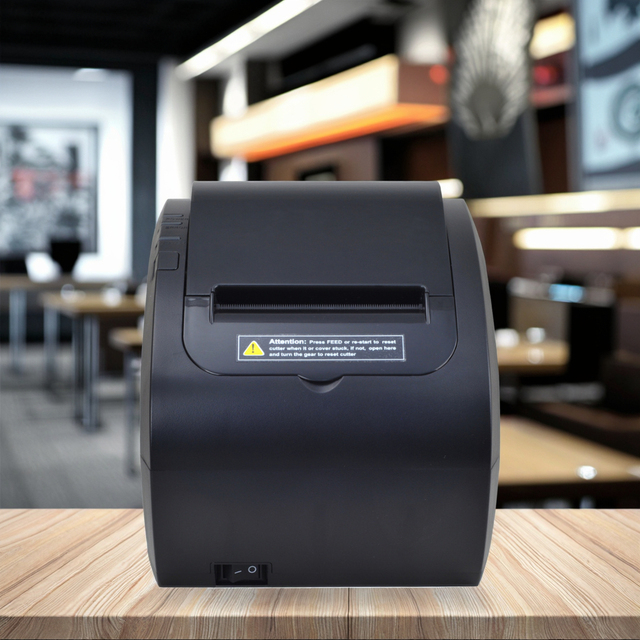 Auto Cutting Thermal Receipt Printer POS Machine Use Salon Supermarket Printing WIFI LAN Wireless Thermal Bill Receipt Printer