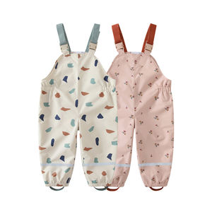 Pantalons de pluie personnalisables pour enfants, pantalons imperméables pour enfants d'extérieur, pantalons de pluie pour filles et garçons, pantalons imprimés pour filles, pantalons pour garçons - Product Image 1