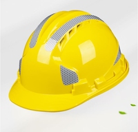 Casque de Sécurité Style JSP en Matériau ABS pour Construction Industrielle avec Bande Réfléchissante