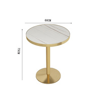 Combinaison de chaises de table en métal minimaliste moderne pour thé café dessert thé au lait hamburger snack restaurant stand canapé