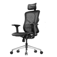 Chaise de bureau ergonomique JNS, best-seller, avec réglage de la hauteur du dossier, accoudoirs réglables en 3D, chaise en maille