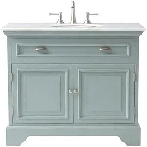 CBDMART Bath Cabinet New Design Bathroom Furniture light Grey White Luxury Modern Bath Decoration