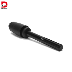 DZ Quick Tools <strong>SDS</strong> <strong>Max</strong> to <strong>SDS</strong> Plus Drill Converter Shank Carbon Steel Diamond Coating Finish for Wood Hole Drilling - Product Image 1