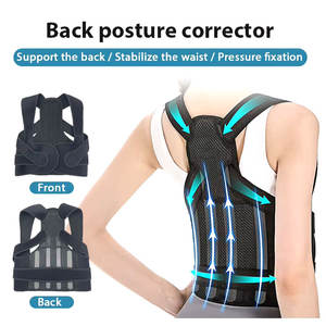 Corrector ortopédico ajustable de postura, dos correas, enderezador de hombros, soporte de espalda, cinturón, Corrector de postura - Product Image 4