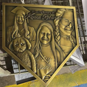 Médailles en cuivre gaufré personnalisées, insignes antiques et plaques de porte pour domaines privés, plaques signalétiques de château médaille d'école - Product Image 2