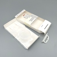 Boîte d'emballage de câble de données d'électronique grand public personnalisé Tube de papier USB à fenêtre transparente avec insertion de support de plateau blister