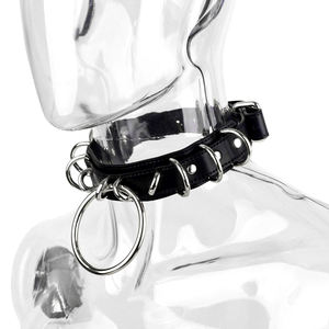 Venta al por mayor nuevo estilo ajustable PU cuero con pinchos remache collares para mascotas personalizado <span class=keywords><strong>Spike</strong></span> gargantilla collares - Product Image 1