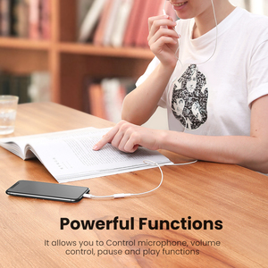 Ugreen MFI lig-htnin đến 3.5mm jack tai nghe <span class=keywords><strong>Adapter</strong></span> 3.5 AUX Cáp chuyển đổi cho <span class=keywords><strong>iPhone</strong></span>-S 12 SE 11 11 Pro Max x XR <span class=keywords><strong>Iphone</strong></span>-S <span class=keywords><strong>8</strong></span> - Product Image 4