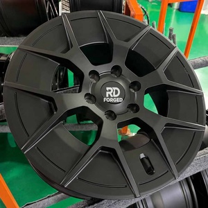 Rines de Aleación Forjados Personalizados de 1 Pieza en Negro Satinado 5x114.3 5x120 6x139.7 de 18-22 Pulgadas para <span class=keywords><strong>Tesla</strong></span> <span class=keywords><strong>Model</strong></span> X Y 3 S Cybertruck <span class=keywords><strong>Roadster</strong></span> - Product Image 4