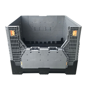 Giá tốt nhất lưu trữ số lượng lớn <span class=keywords><strong>Pallet</strong></span> <span class=keywords><strong>container</strong></span> Stackable lớn có thể gập lại ráp hộp <span class=keywords><strong>Pallet</strong></span> Nhựa - Product Image 1