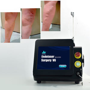 Equipo médico profesional 1470nm EVLT Ablación láser de vena endovenosa para eliminación de venas varicosas - Product Image 5