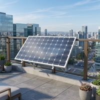 Support de montage solaire pour balcon CHIKO à faible coût, pré-assemblé, AL6005-T5, cadre de support pour panneaux photovoltaïques