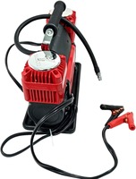 12V/24V 300L/min Car Tire Inflator Pump 150PSI Heavy Duty Double Metal Cylinders Fast Inflating Air Compressor Pump for Cars