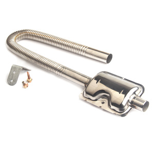 Tubo de Escape Universal para Calentador Diésel, Silenciador de Acero Inoxidable Corrugado, Número de Pieza 47447 - Product Image 1