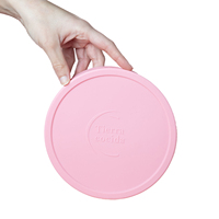 Couvercle d'étanchéité en silicone Tierra Cocida fait à la main en Espagne, accessoire de cuisine, récipient avec capuchon d'aspiration en silicone durable